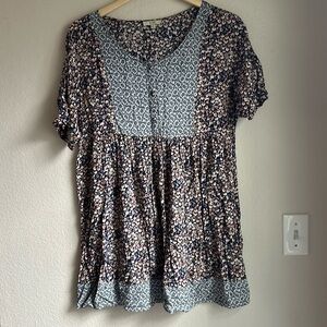 Super Cute Flow Babydoll Mini Dress